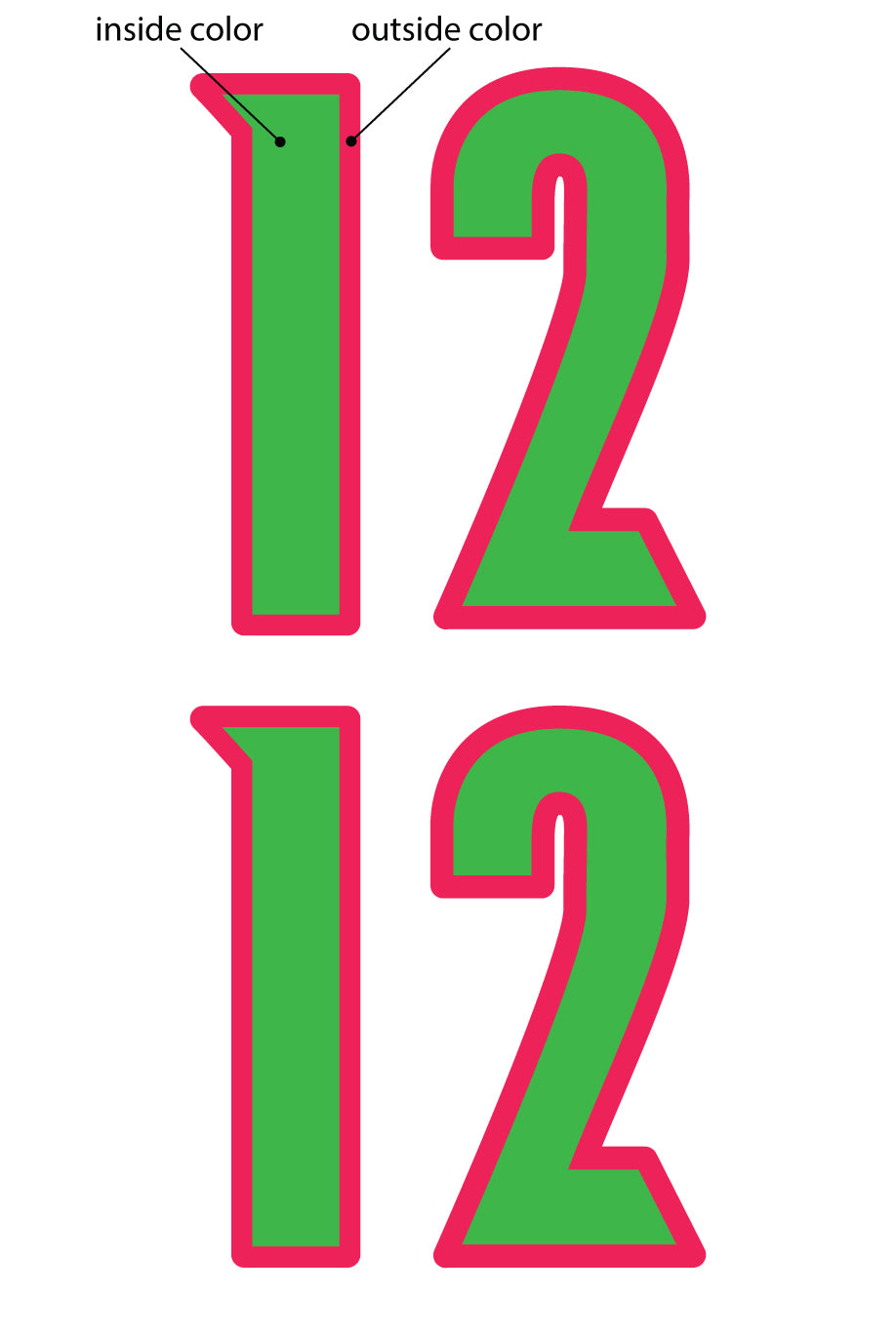 Derby Number Sheet