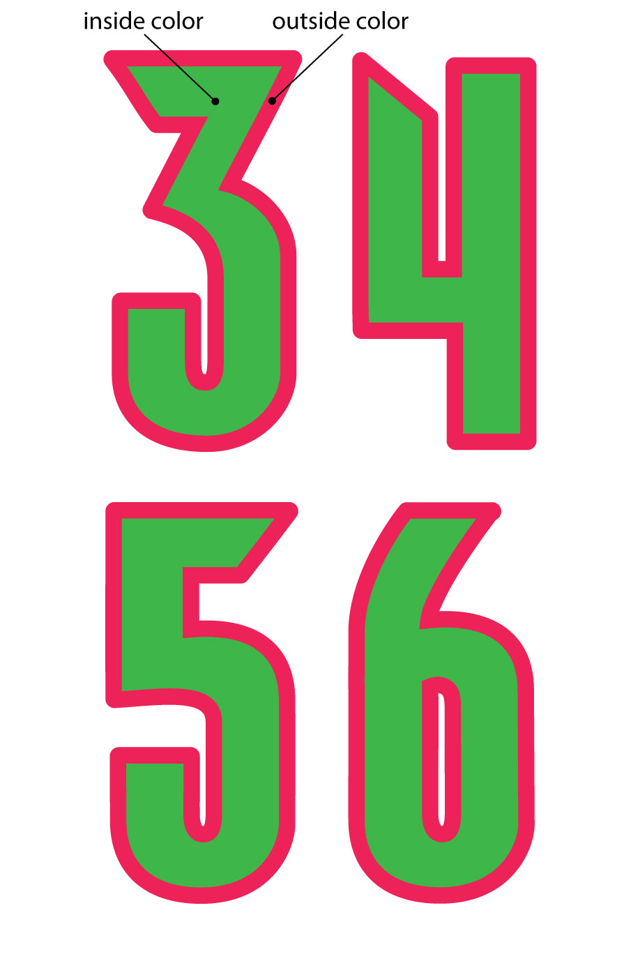 Derby Number Sheet