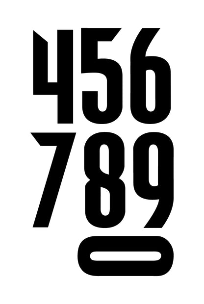 Derby Number Sheet