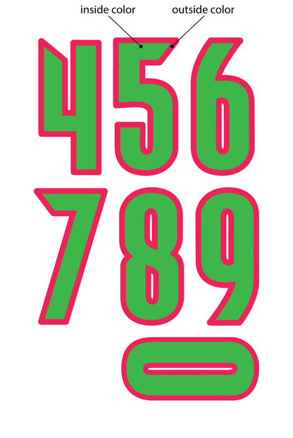 Derby Number Sheet