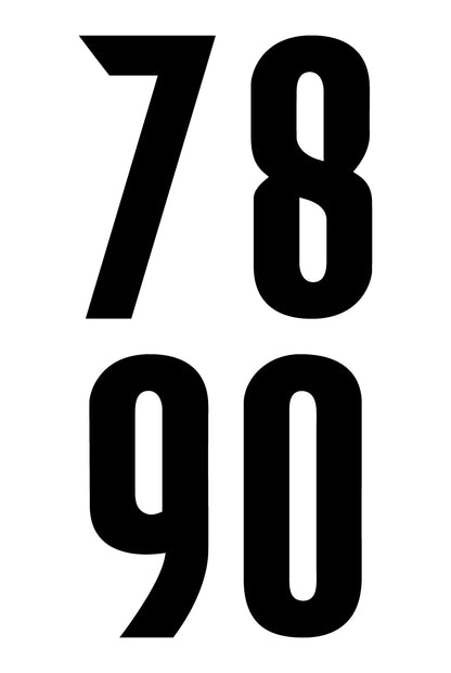 Derby Number Sheet