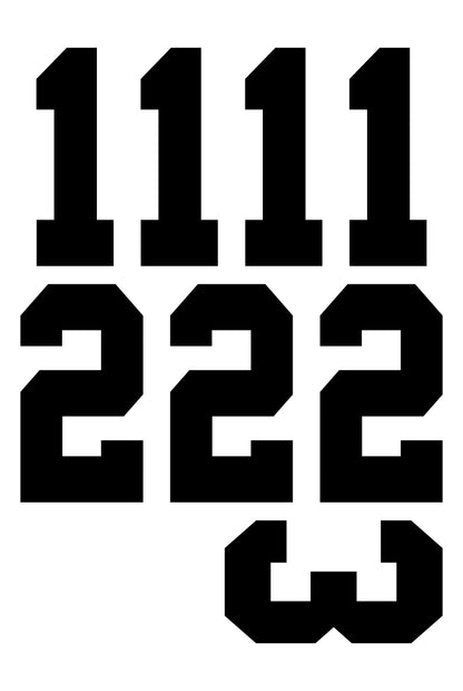 League Number Sheet