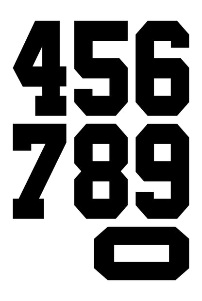 League Number Sheet