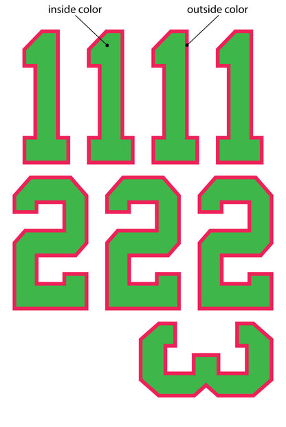 League Number Sheet