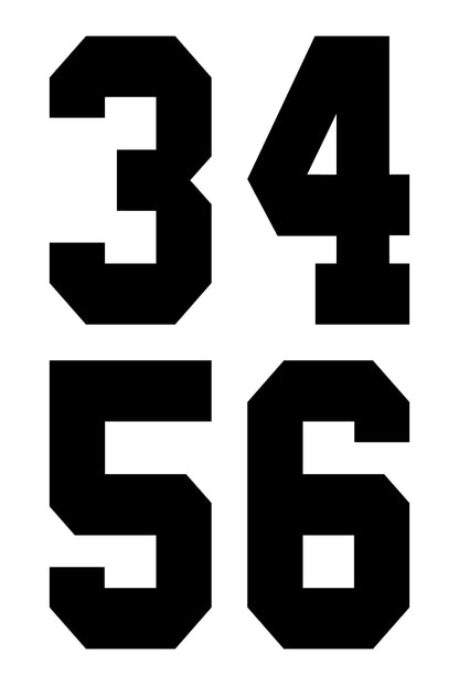 League Number Sheet