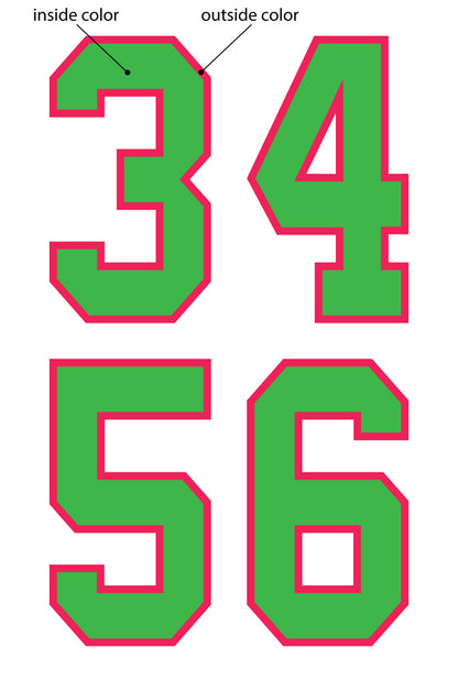 League Number Sheet