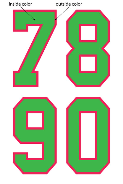 League Number Sheet