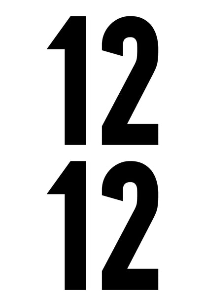Avant Number Sheet