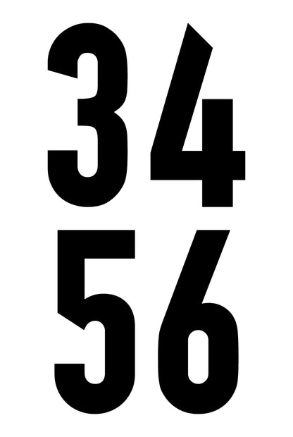 Avant Number Sheet